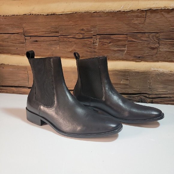 Men\'s Boots Tommy Hilfiger Black Size 42 - 9.5 New Without Tags main image 12